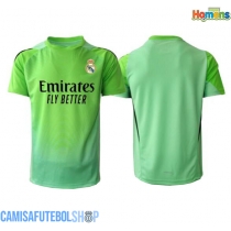 Camisa de time de futebol Real Madrid Goleiro Replicas 2º Equipamento 2025-26 Manga Curta